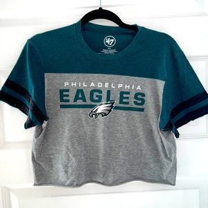 Women’s crop eagles tee shirt